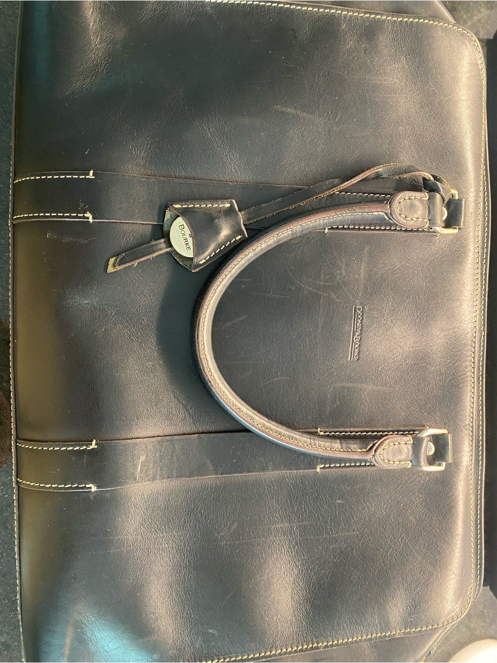Dooney & Bourke Black Leather Briefcase
